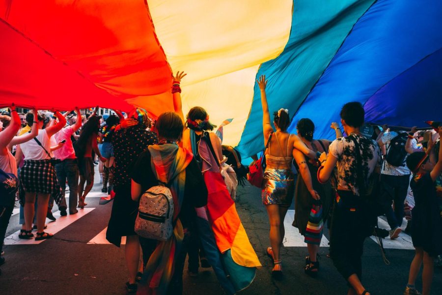 The Pride Flag was created in 1978 when it was debuted at the Gay Freedom  Day Parade. 