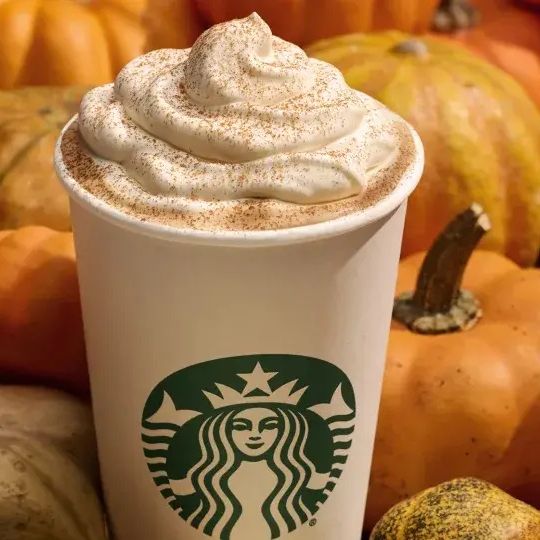 Starbucks classic Pumpkin Spice Latte.