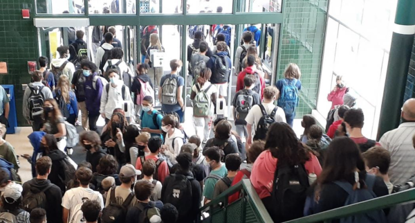 The days of high school "hallway congestion" are no more with HC's new fast lanes!