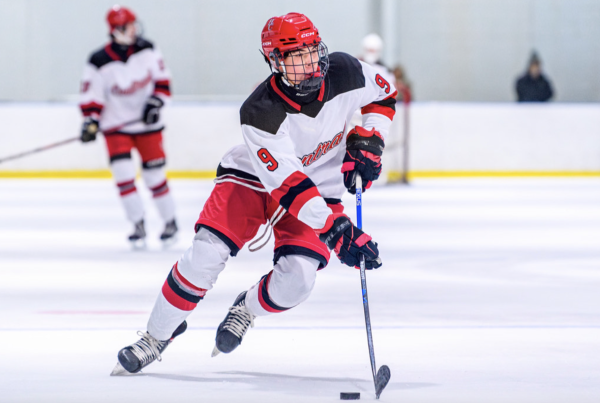 Senior Kyle Easley takes the ice one last time for Central