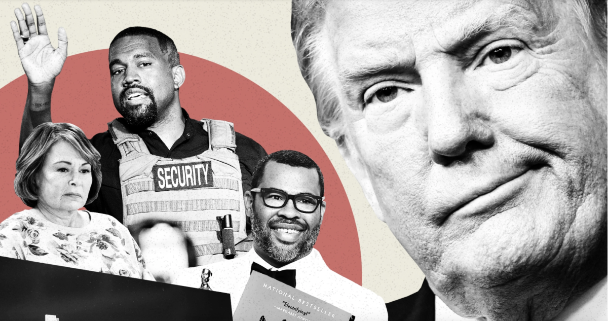 Politics becomes an increasingly inalienable part of pop culture 