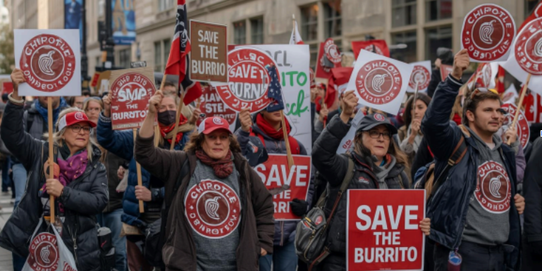 Fictional Easton citizens concerned over supposed Chipotle take-down